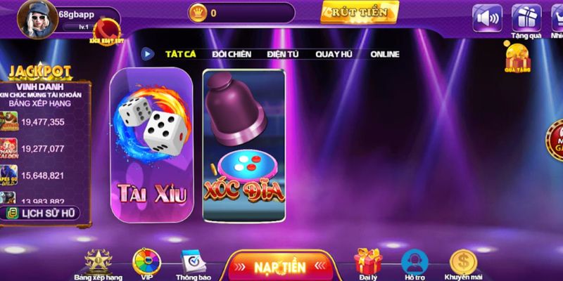 Tổng quan về 68 game bài